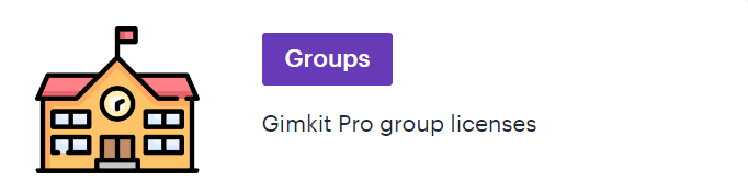 Gimkit Pro group licenses